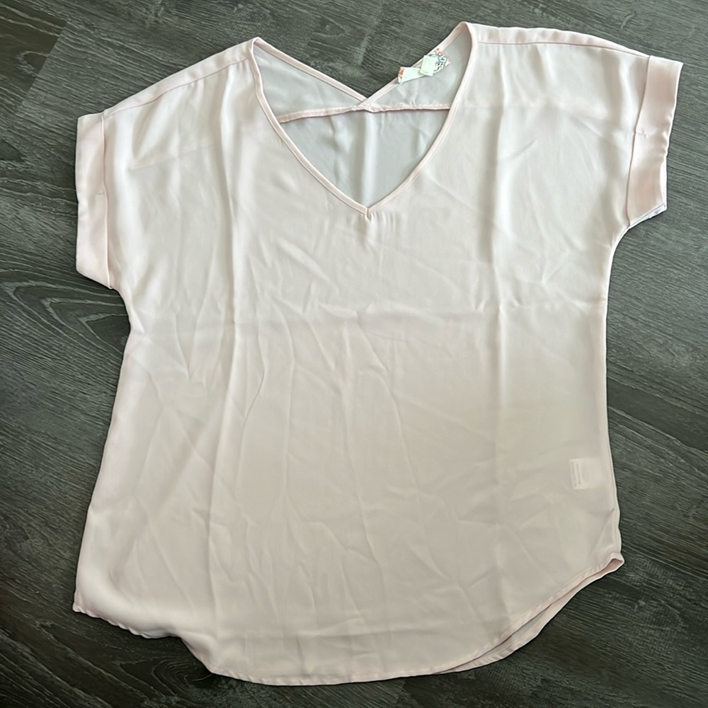 Dusty pink blouse